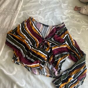 Striped Multicolor Women's Top